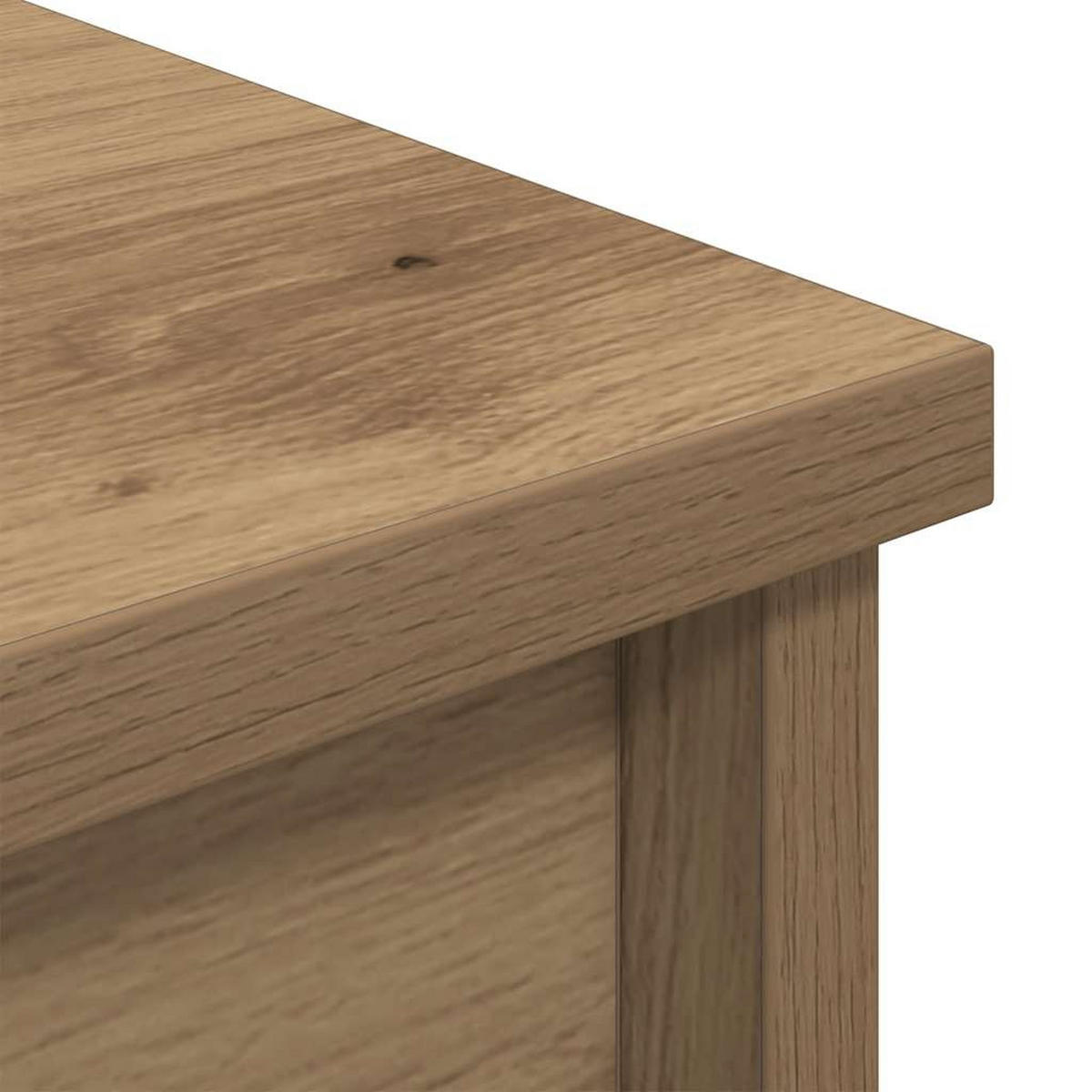 HIGHBOARD Artisan-Eiche 50/35/180 Cm Holzwerkstoff - Braun, Holzwerkstoff (35/180/50cm) - vidaXL