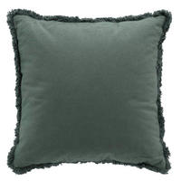 ZIERKISSEN Eve 45/45 cm - Grün, Naturmaterialen (45/45cm) - Douceur d´intérieur