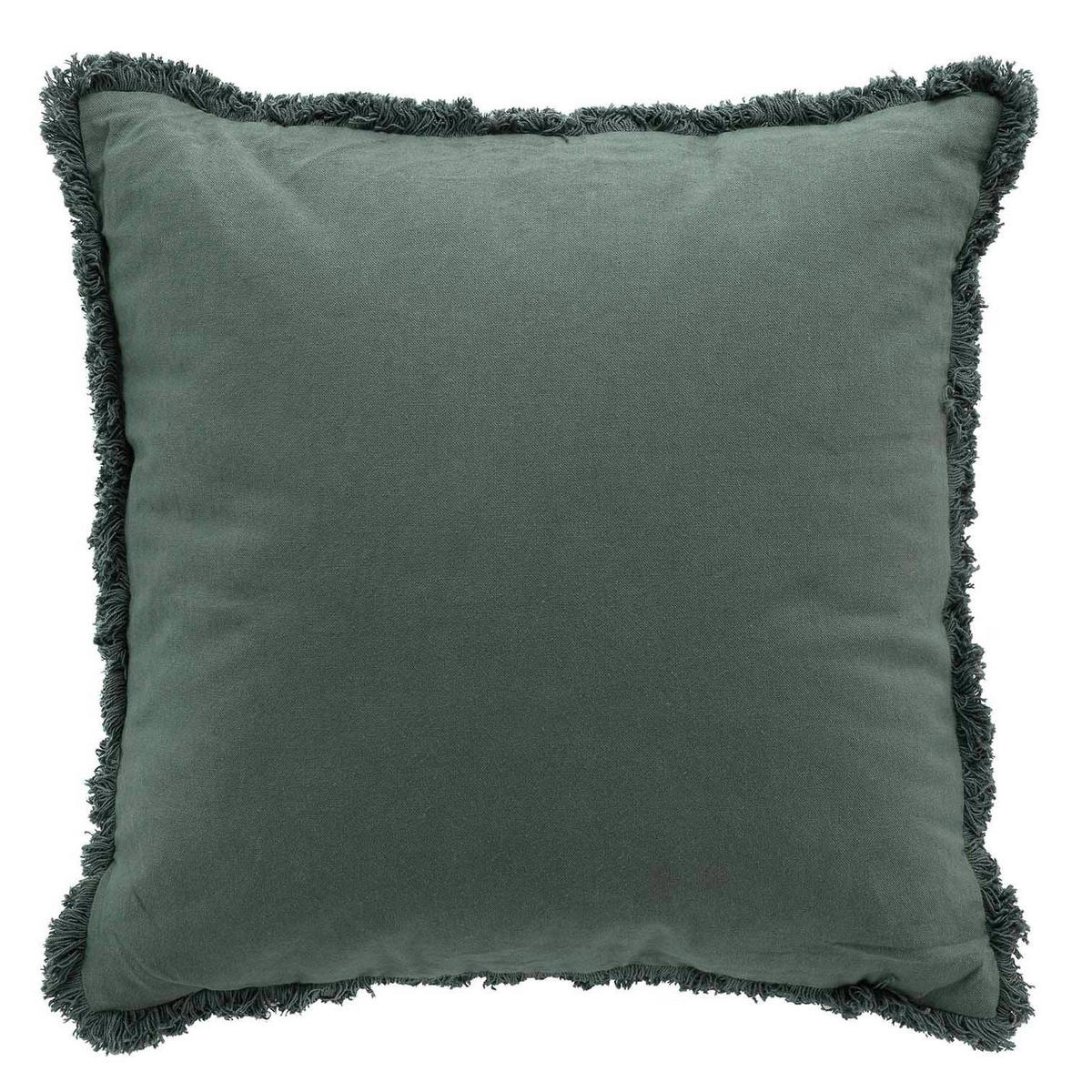 ZIERKISSEN Eve 45/45 cm - Grün, Naturmaterialen (45/45cm) - Douceur d´intérieur