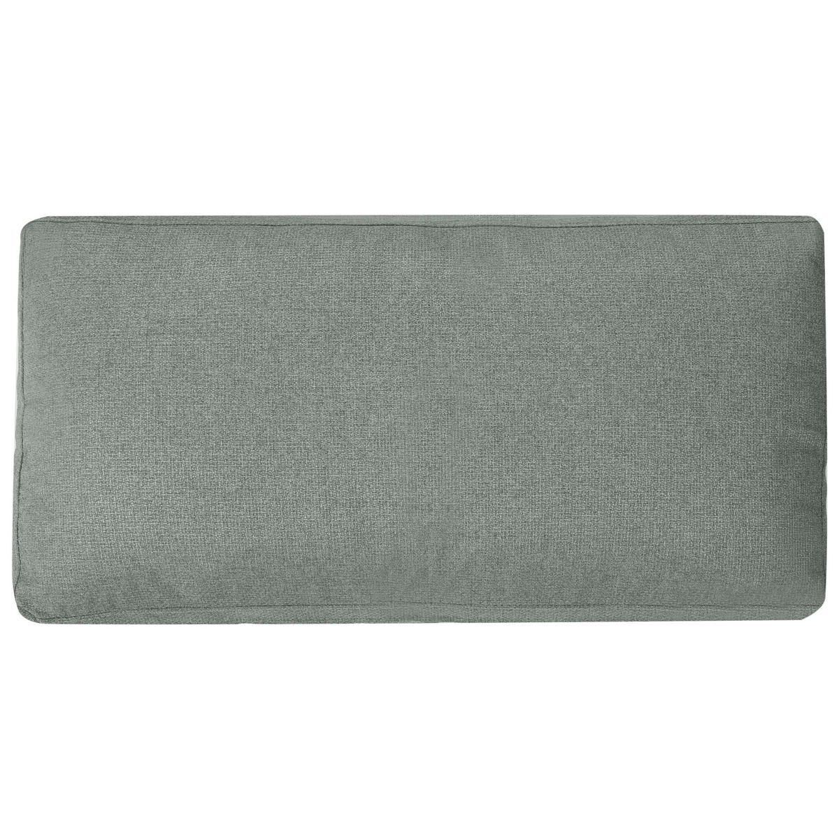 ČALOUNĚNÉ LEHÁTKO CHAISE LONGUE Látka Zelené Archiane - černá/zelená barva, textil (170/60/85cm) - Beliani