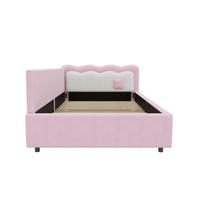 POLSTERBETT PANG-B7D3N9 90/200 cm Rosa - Pink, Textil - PANGIVO