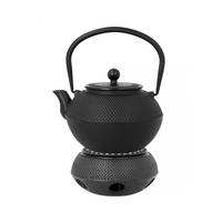TEEKANNE Schwarz 15/13/10 cm 63865 - Schwarz, Metall (0.85L) - Brunbeste