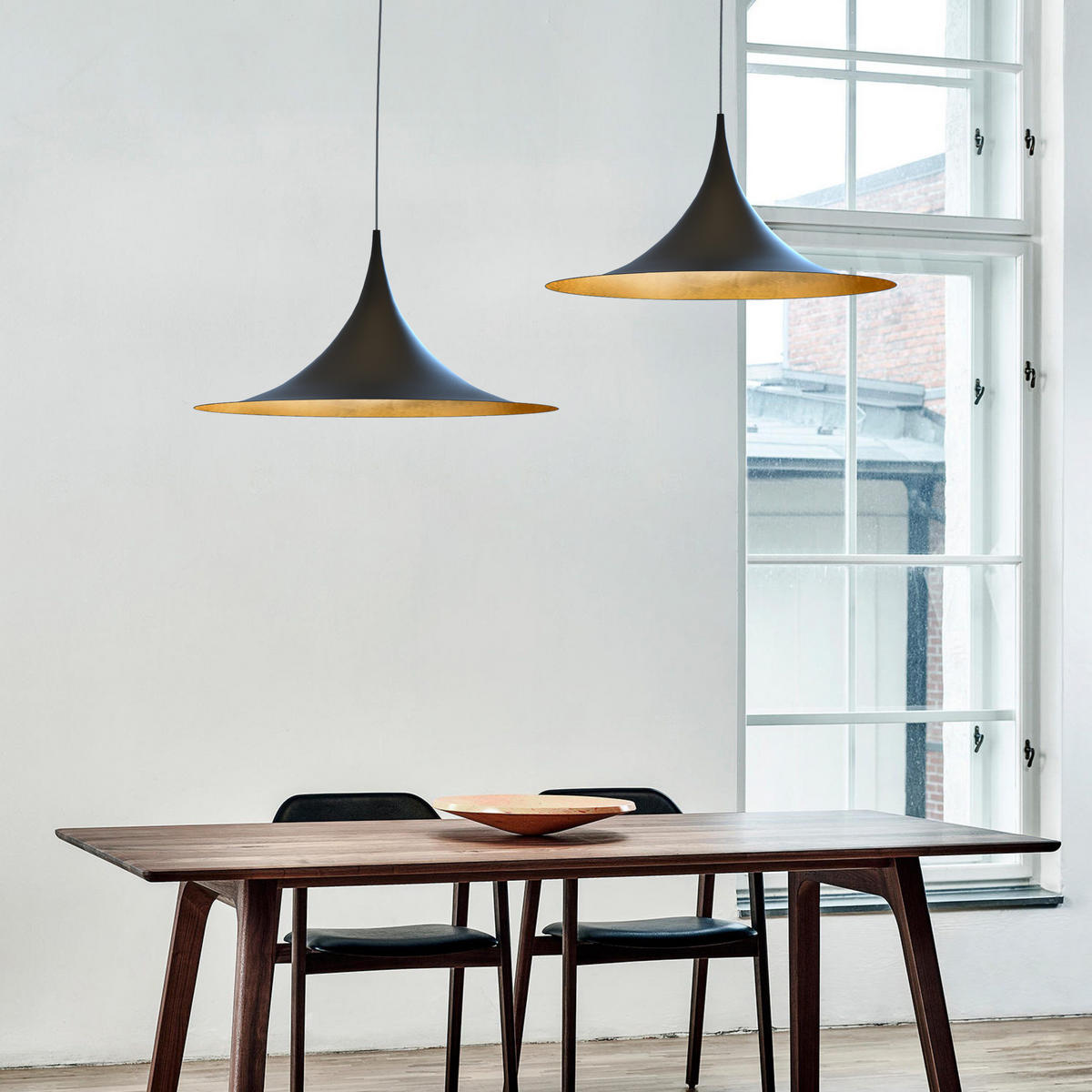 HÄNGELEUCHTE - Goldfarben, Metall (33/70/16cm) - Lumicom