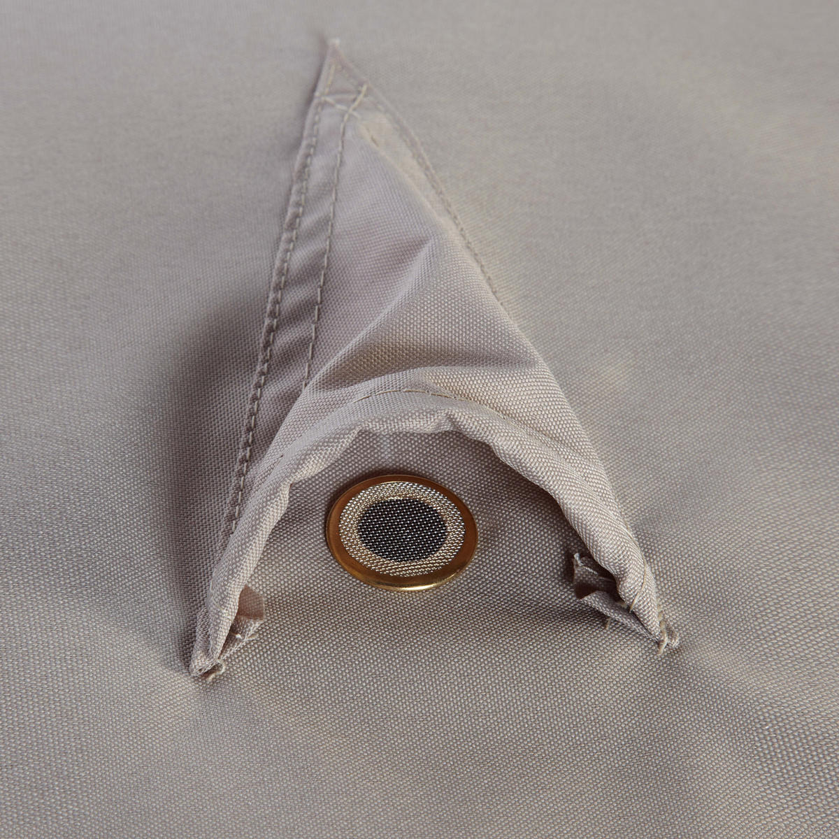 SCHUTZHÜLLE für Sonnenschirm 210 cm, Taupe - Taupe, Textil (57/210/57cm) - Oviala