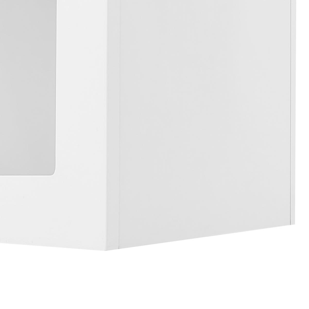 COUCHTISCH DE-036 CloudForm Weiß - Weiß, Holzwerkstoff (45/97/44cm) - ComfortXL