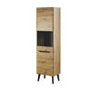 VITRINE in Eiche Artisan - Eiche Artisan, Holzwerkstoff (53/197/40cm) - MASSENO