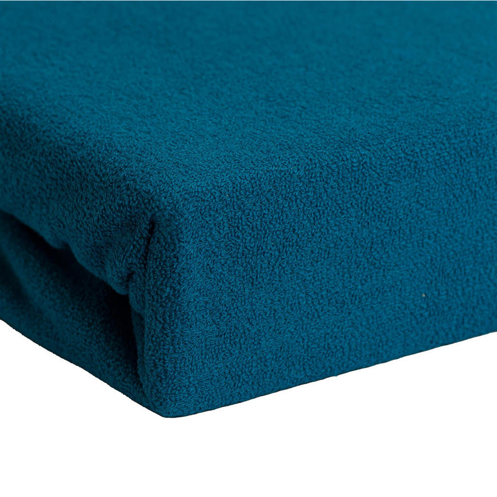 Thumbnail - Carpe Sonno Frottee-Spannbettlaken, Petrol, Textil, Uni, Rechteckig, 160x200 cm, Oeko-Tex® Made IN Green, Oeko-Tex® Stan...