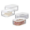 AUFSCHNITTDOSEN Modula weiß 4er Set - Weiß, Kunststoff (1/1/1cm) - Mepal