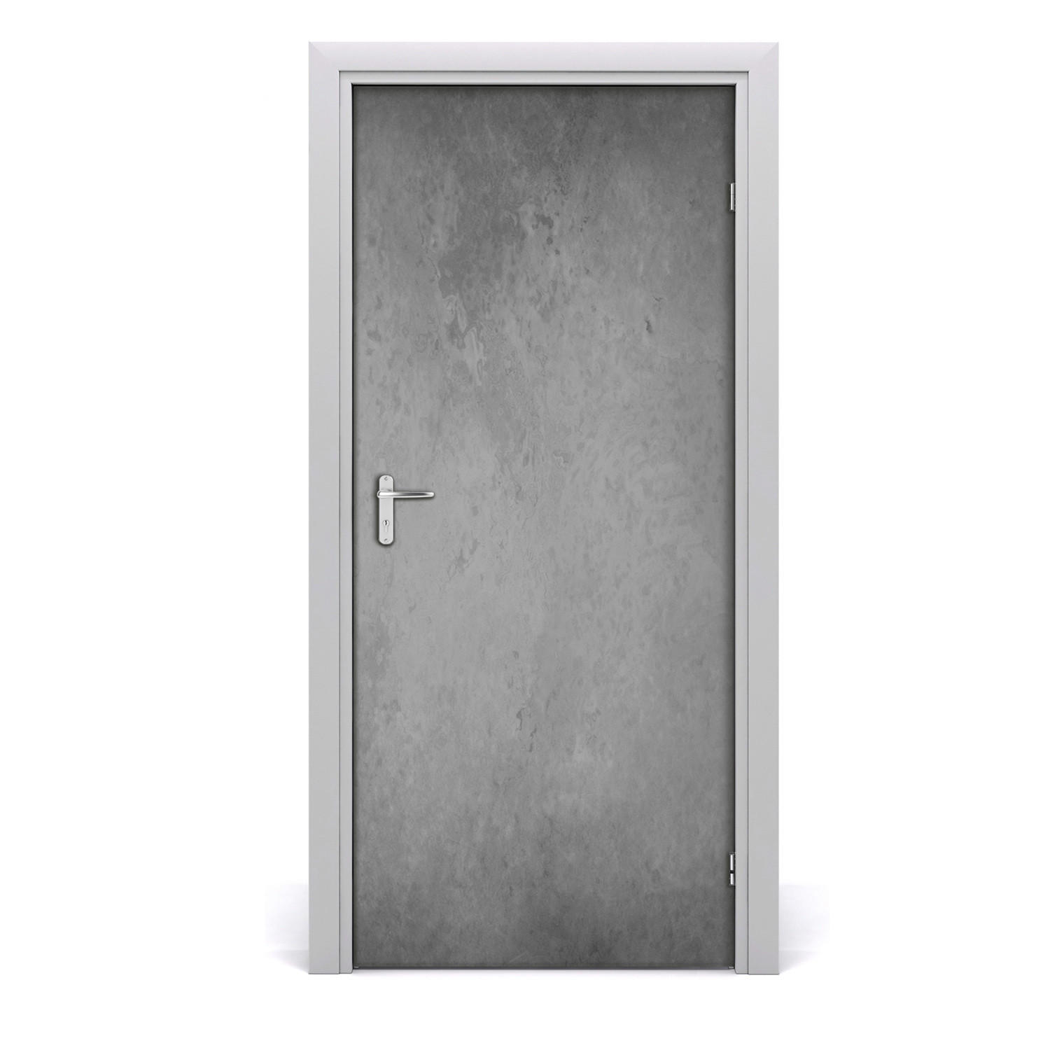 TÜRAUFKLEBER 95x205 cm Dekorativ für Türen - Dunkelgrau, Kunststoff (95/205/0.01cm) - TULUP