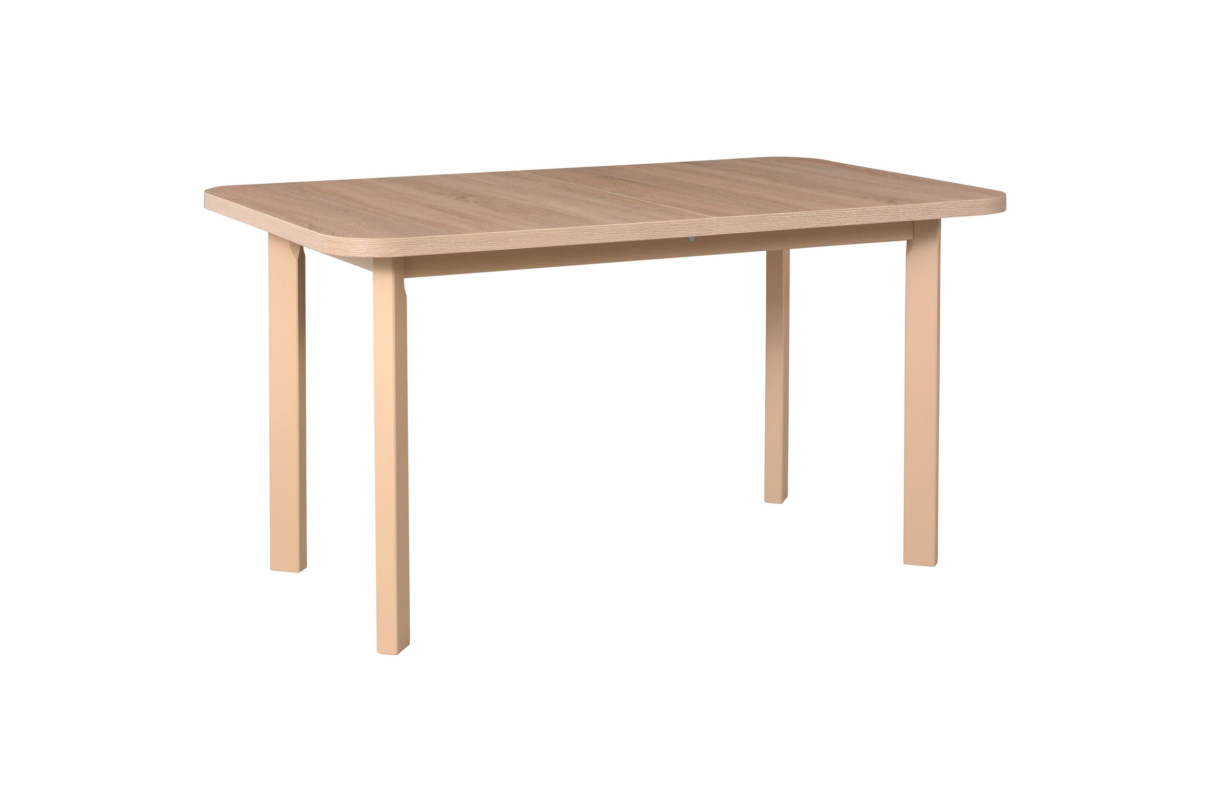 ESSTISCH Wenus 2 P, 140-180/80 cm, sonoma - Sonoma Eiche, Holz (80/140/76cm) - Leaf Design