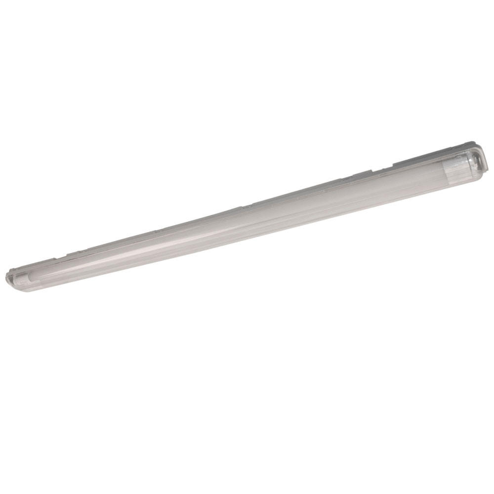 LED DECKENLEUCHTE Weiß Modern - Weiß, Kunststoff (126/9.6/5.8cm)