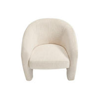 SESSEL mit gerader Rückenlehne - 1 Person - Stoff - Beige - - Beige, Textil (56/52/52cm) - Vente-Unique