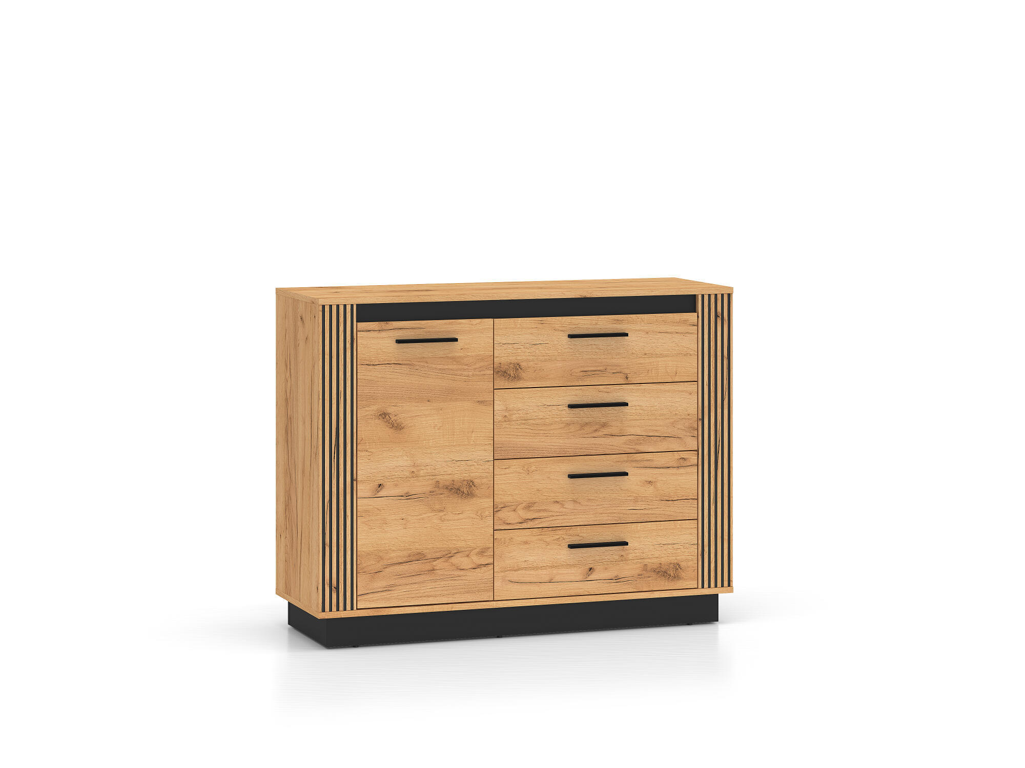 SIDEBOARD URSO Beige 115x40x90 cm - Beige, Holzwerkstoff (115/90/40cm) - FURNLUX