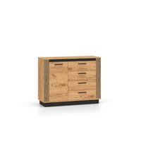 SIDEBOARD URSO Beige 115x40x90 cm - Beige, Holzwerkstoff (115/90/40cm) - FURNLUX