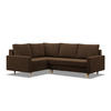 ECKSOFA Blank links braun - Braun, Textil (223/172cm) - SIMKAM Furniture