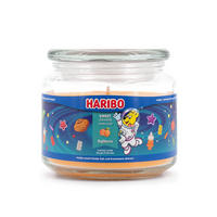 HARIBO™ Duftkerze - Orange, Naturmaterialien/Glas (9.5cm)