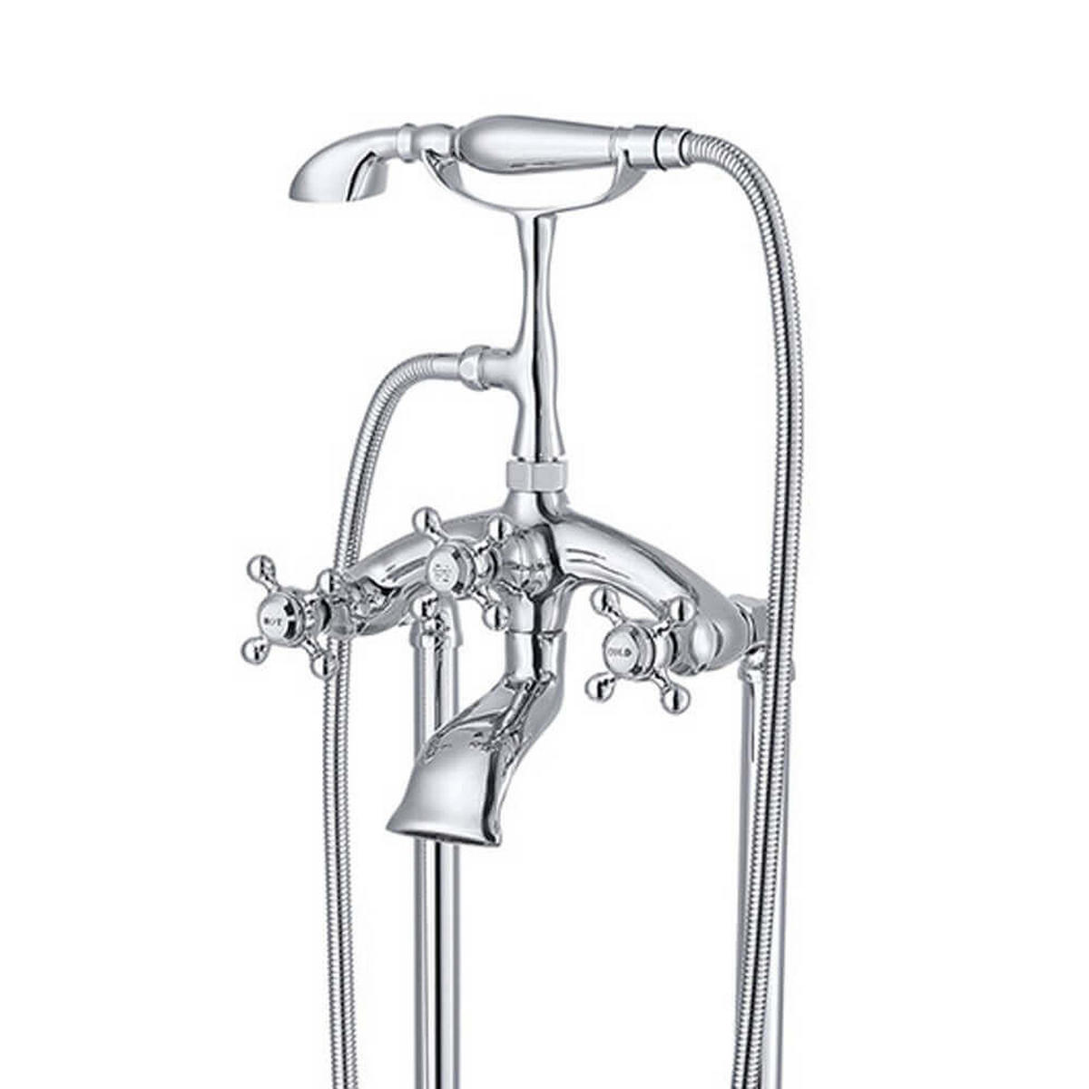 STANDARMATUR RETRO - Silberfarben, Metall (25/100/25cm) - Home Deluxe