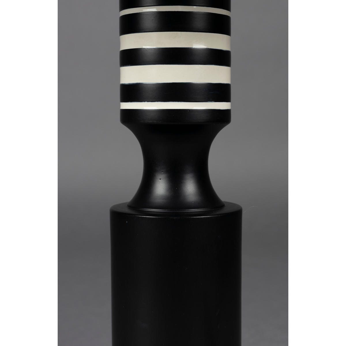 TISCHLAMPE Virgil Schwarz - Schwarz, Metall (31/31/60cm) - Dutchbone