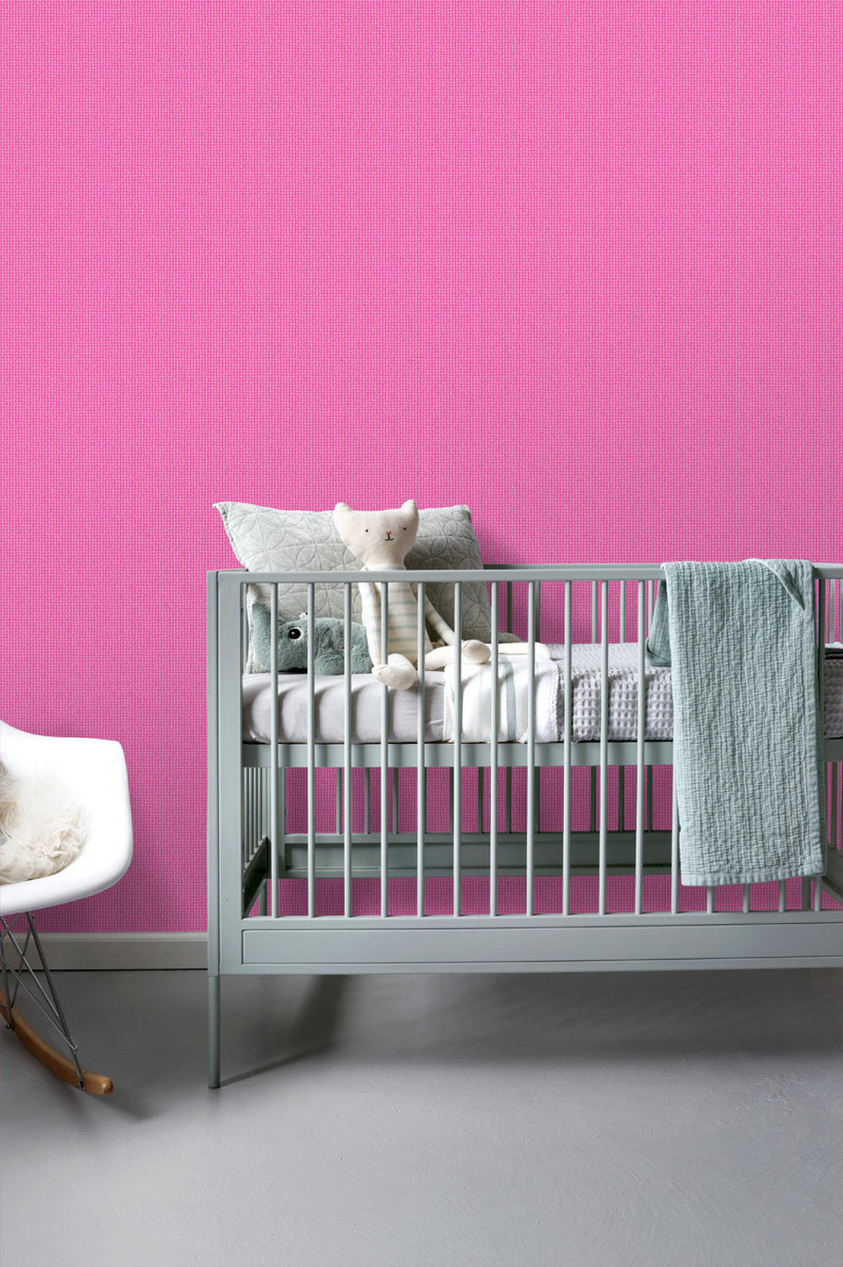 TAPETE Stickmuster 53 cm x 10.05 m - Pink, Papier (53/0.1cm) - ESTAhome