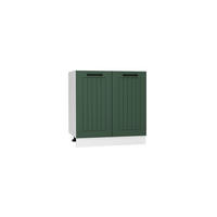 UNTERSCHRANK D80 - ARVION - Elegante Stauraum Idee - Grün, Holz/Metall (80/82/52.4cm) - ROYAL24_MARKT