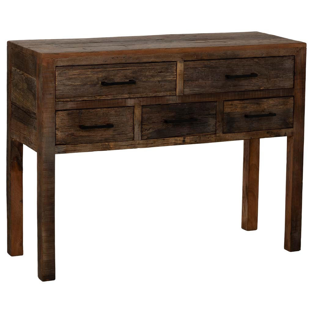 KONSOLENTISCH aus Holz, braun, 110x40x85cm - Braun, Holz (40/110/85cm) - Wanderlust