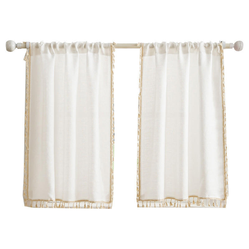 KURZE GARDINEN, Beige, 2 Stück, 70/60 cm - Beige, Textil (70/60cm)