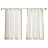 KURZE GARDINEN, Beige, 2 Stück, 70/60 cm - Beige, Textil (70/60cm)