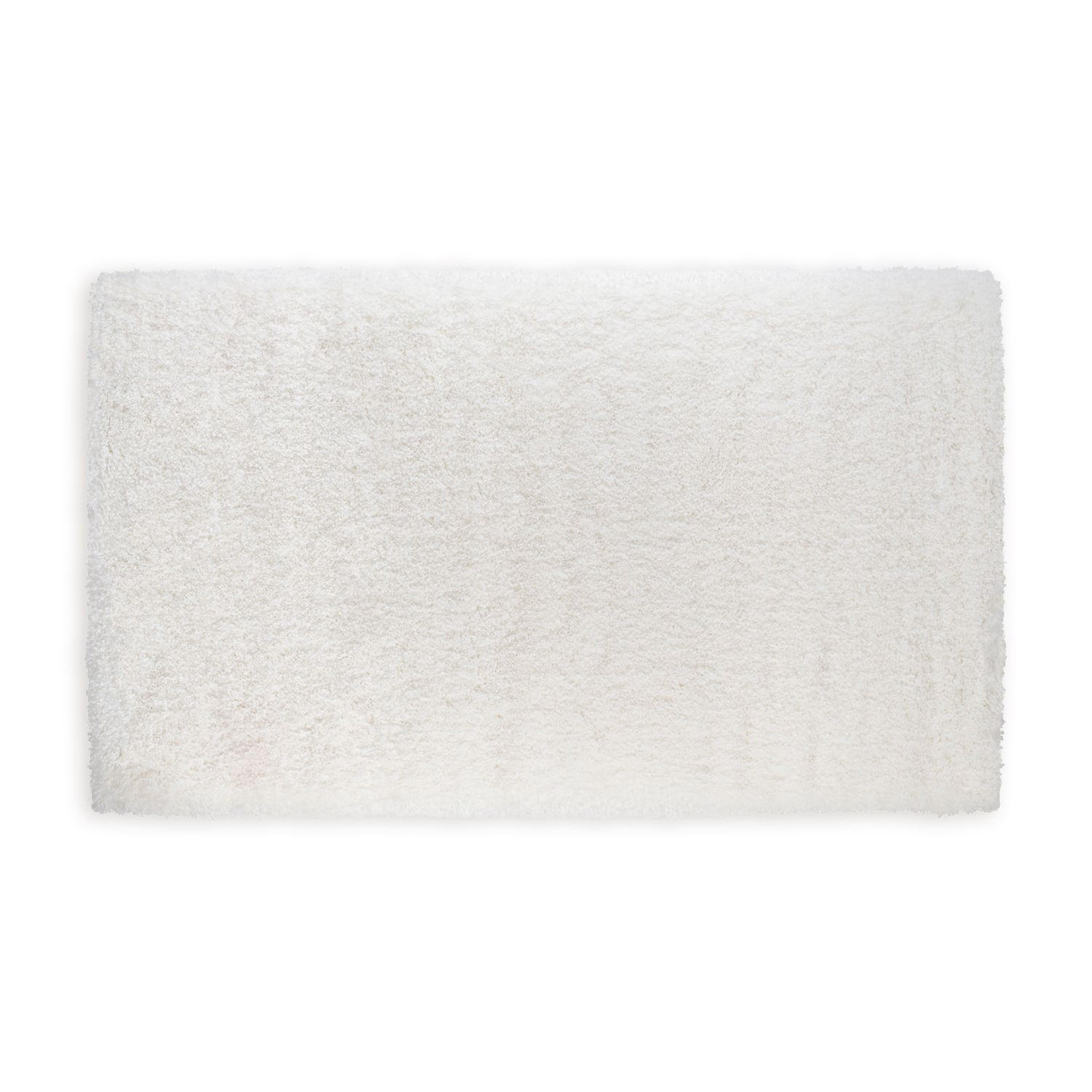 WohnDirect Badteppich Weiß 60x100 cm