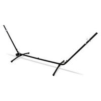 HÄNGEMATTENGESTELL verstellbar bis 120kg, 335/100cm, schwarz - Schwarz, Metall (335/100/115cm) - Amanka