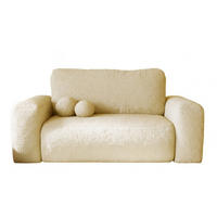 SITZSOFA Creme ILO Mit Schlaffunktion Und Bettkasten - Ecru, Textil (190/94/110cm) - Sepro Meble