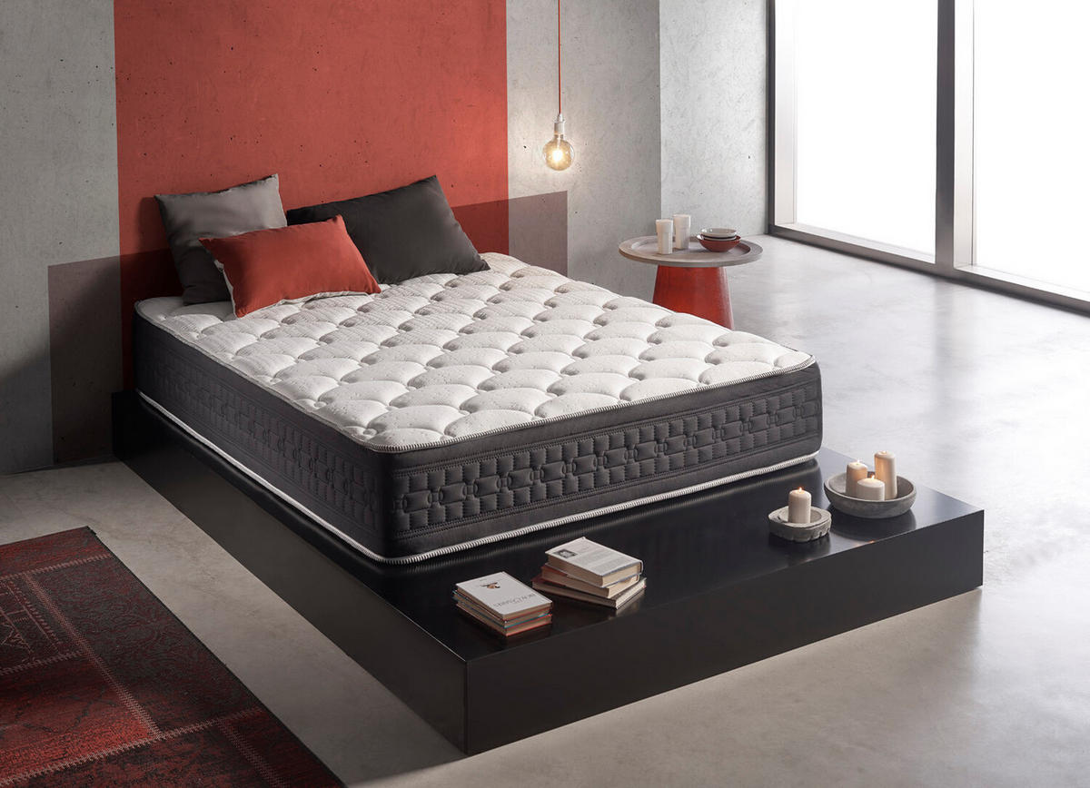 MATRATZE 150x200 Grand Class - Weiß, Textil (150/200cm) - Simpur