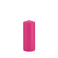 STUMPENKERZEN Pink Ø 58 x 150 mm, 16 Stück - Pink, Paraffin (6/15cm) - Wiedemann Kerzen