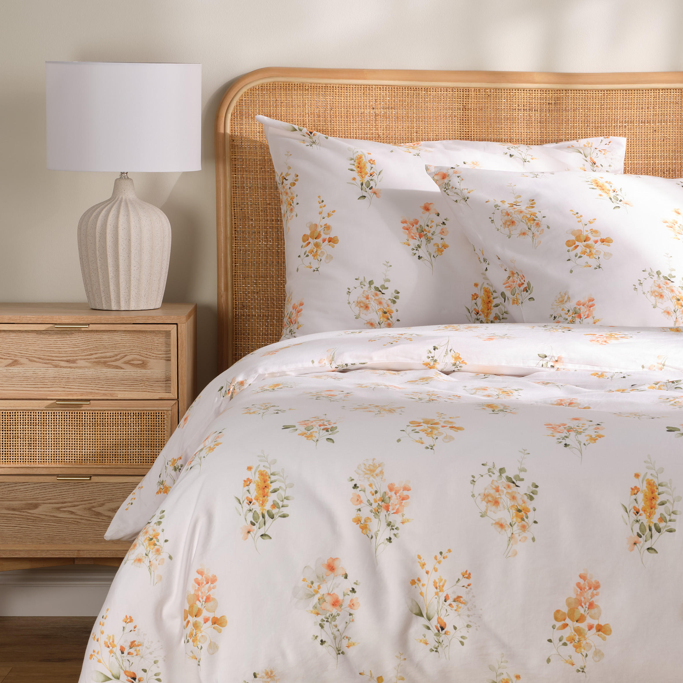 BETTWÄSCHE Senita - Weiß, Textil (200/220cm) - home&you