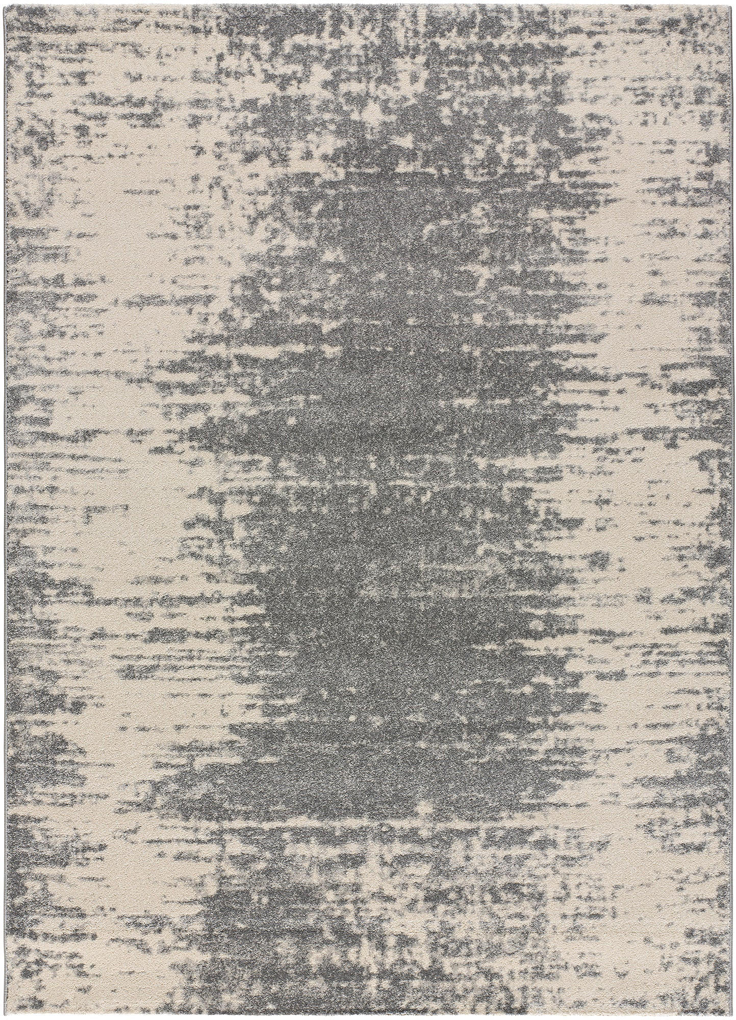 WEBTEPPICH Grau / Creme Strech Sunset 160/230 cm - Creme/Grau, Naturmaterialien/Textil (160/230cm) - Atticgo