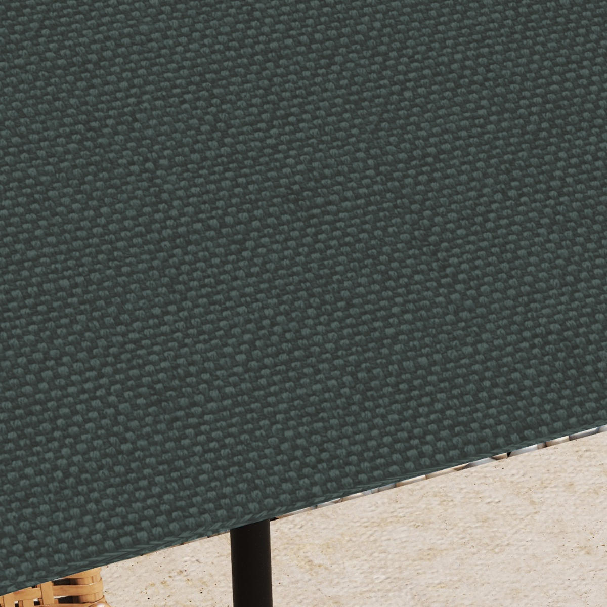 ERSATZDACH DE-12570 3x3 m mit Belüftung Grau - Grau, Textil (295/1/298cm) - ComfortXL
