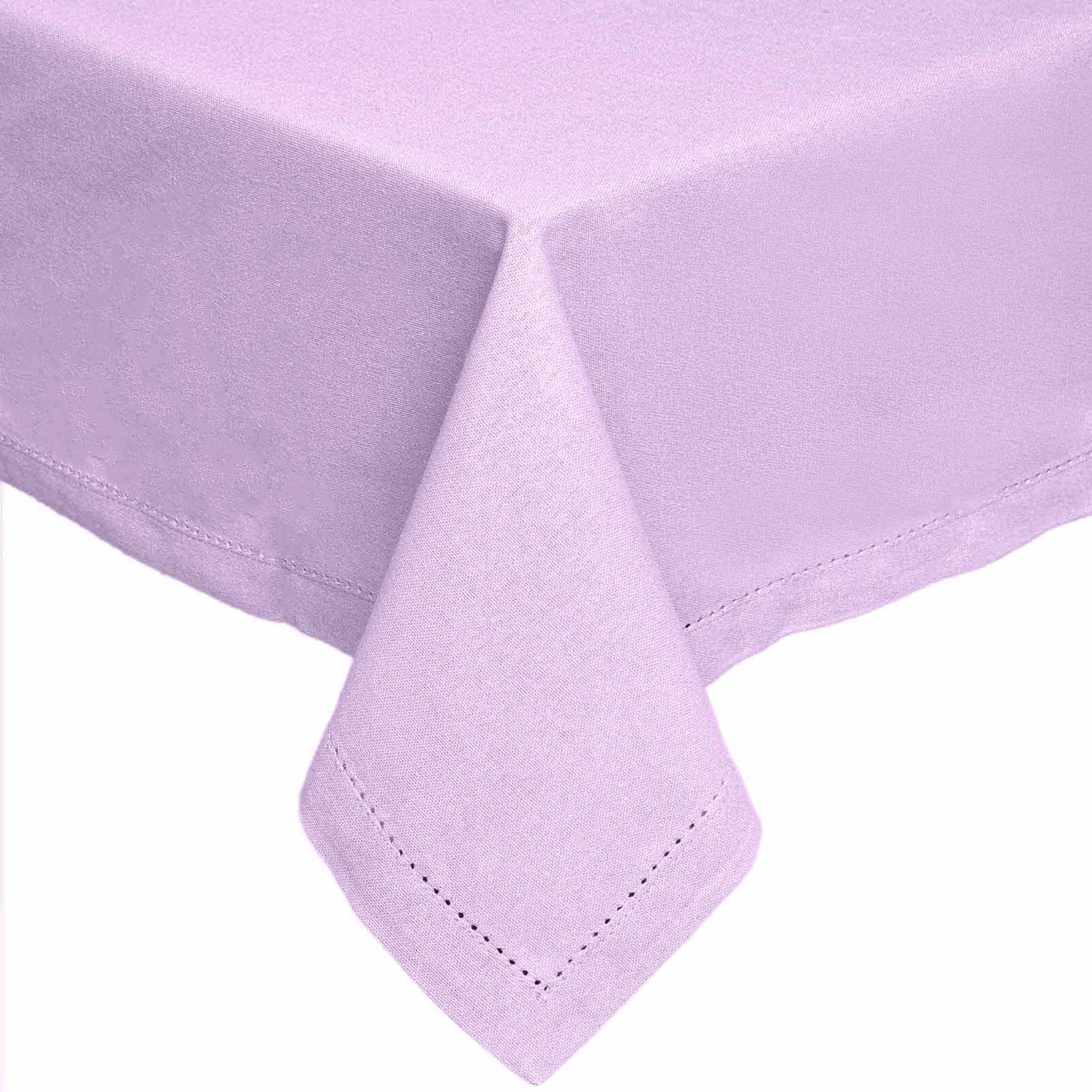 TISCHDECKE flieder 137/178 cm, 100% Baumwolle - Flieder, Textil (137/178cm) - Homescapes