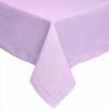 TISCHDECKE flieder 137/137 cm, 100% Baumwolle - Flieder, Textil (137/137cm) - Homescapes