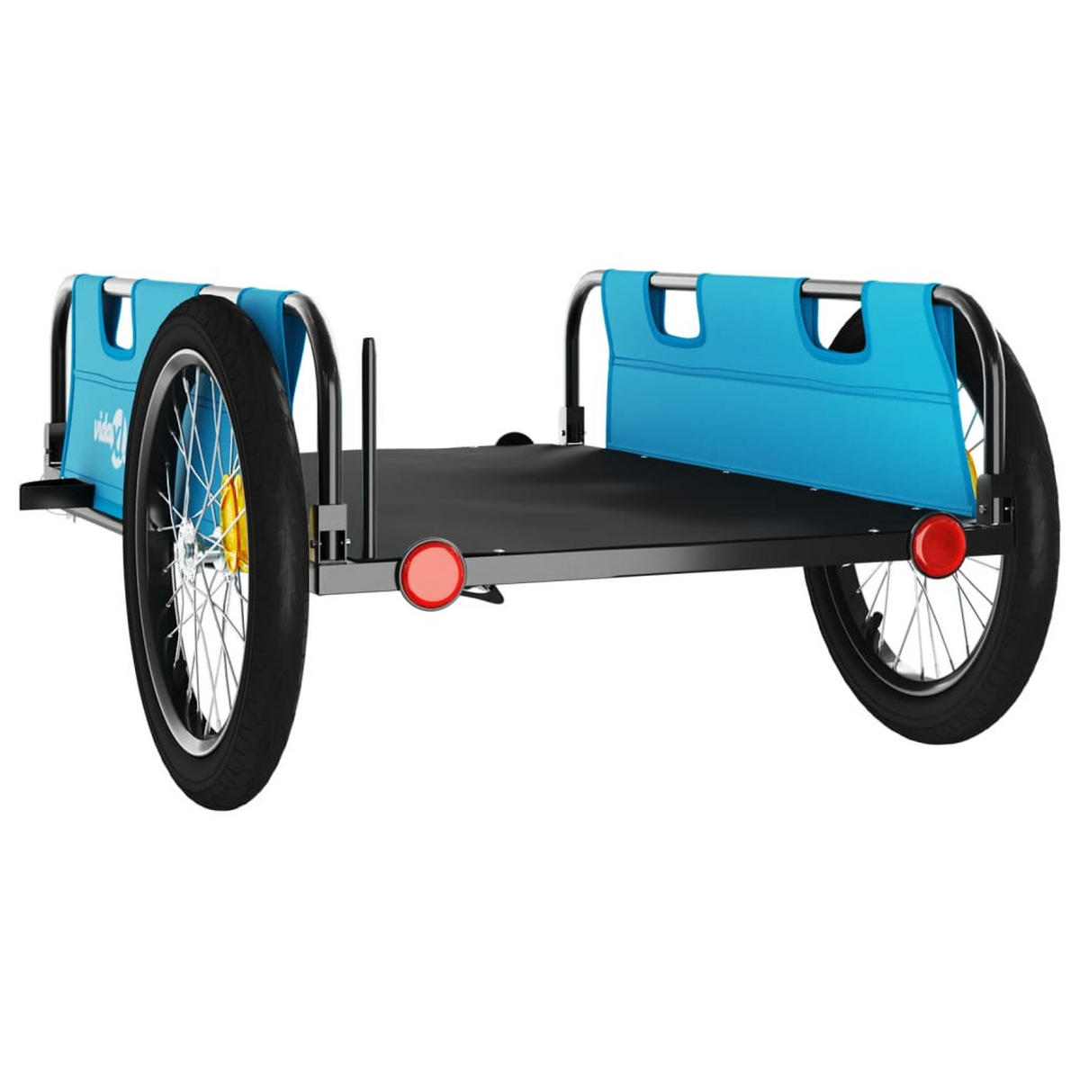 FAHRRADANHÄNGER Blau Oxford-Gewebe Und Eisen - Blau, Metall (68/38.5/135cm) - vidaXL