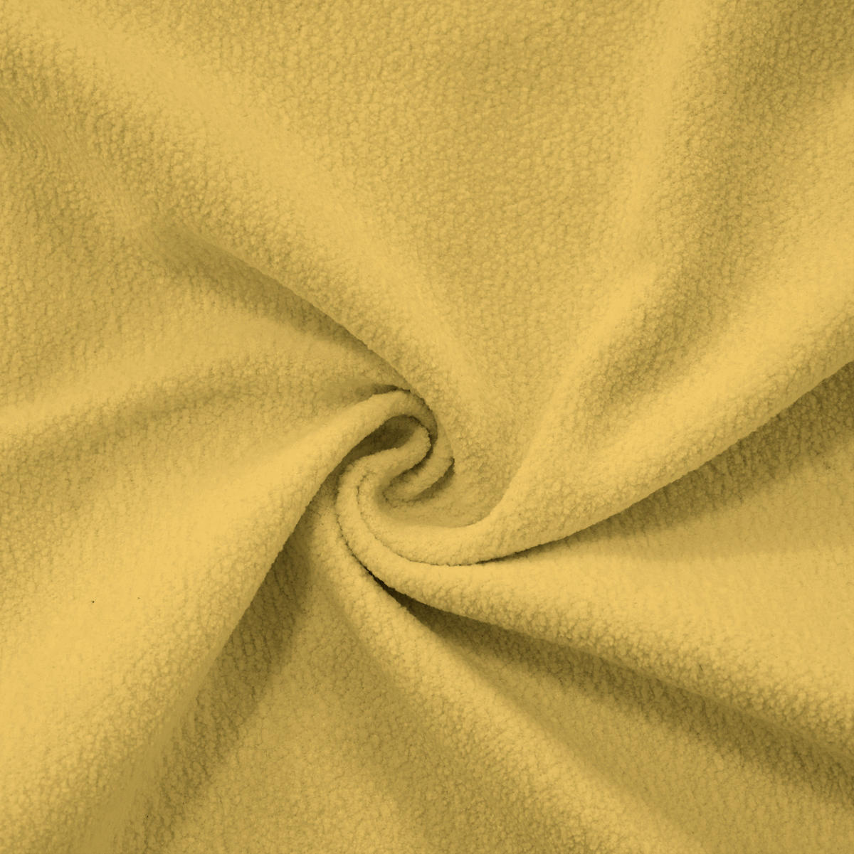 ECKSOFA 406/145/81 cm gelb aus Chenille mit modularem Ottoman - Gelb, Textil (145/406cm) - OKWISH