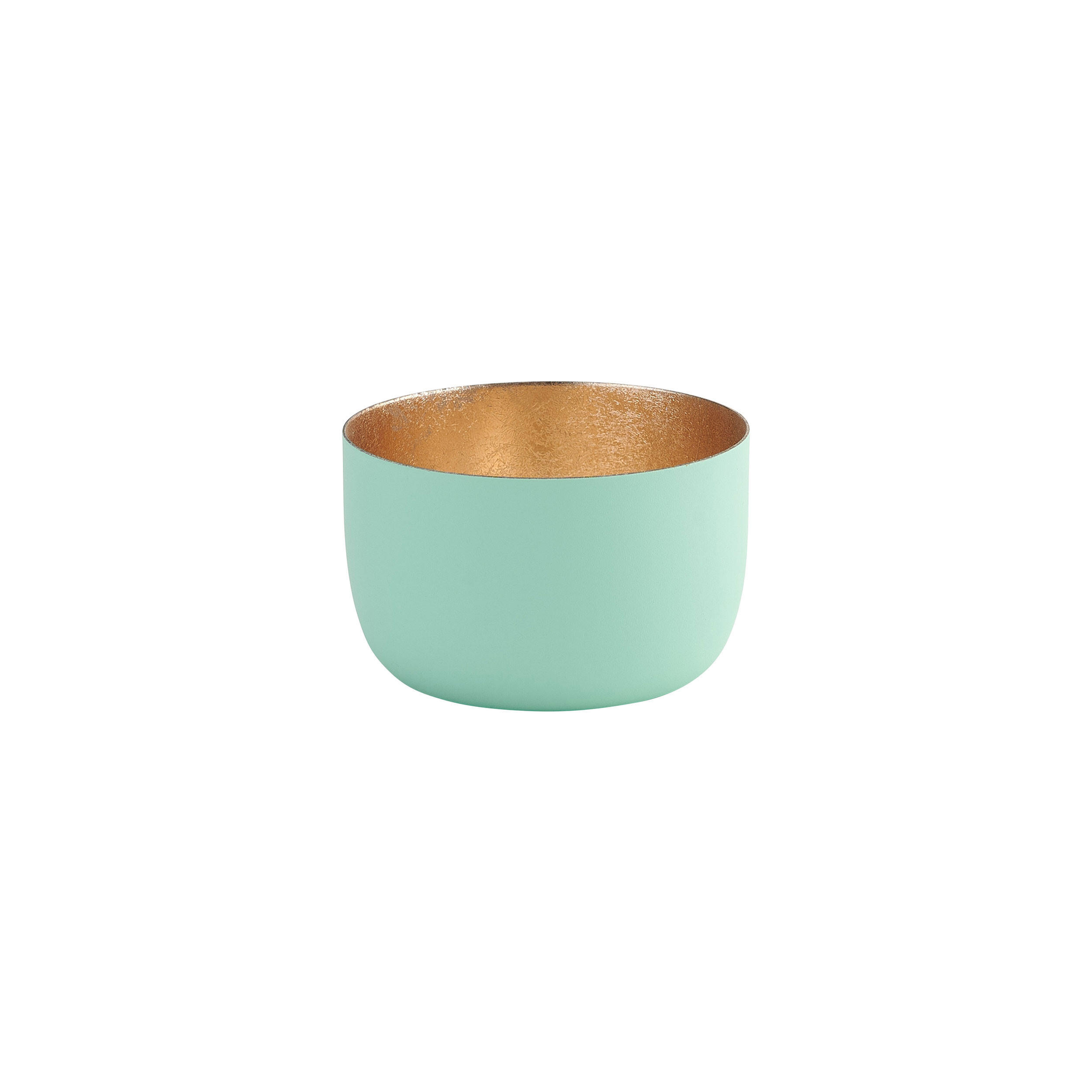 TEELICHTHALTER Madras S, Eisen, Aqua, 5 cm - Blau, Metall (6cm) - Gift Company