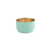 TEELICHTHALTER Madras S, Eisen, Aqua, 5 cm - Blau, Metall (6cm) - Gift Company