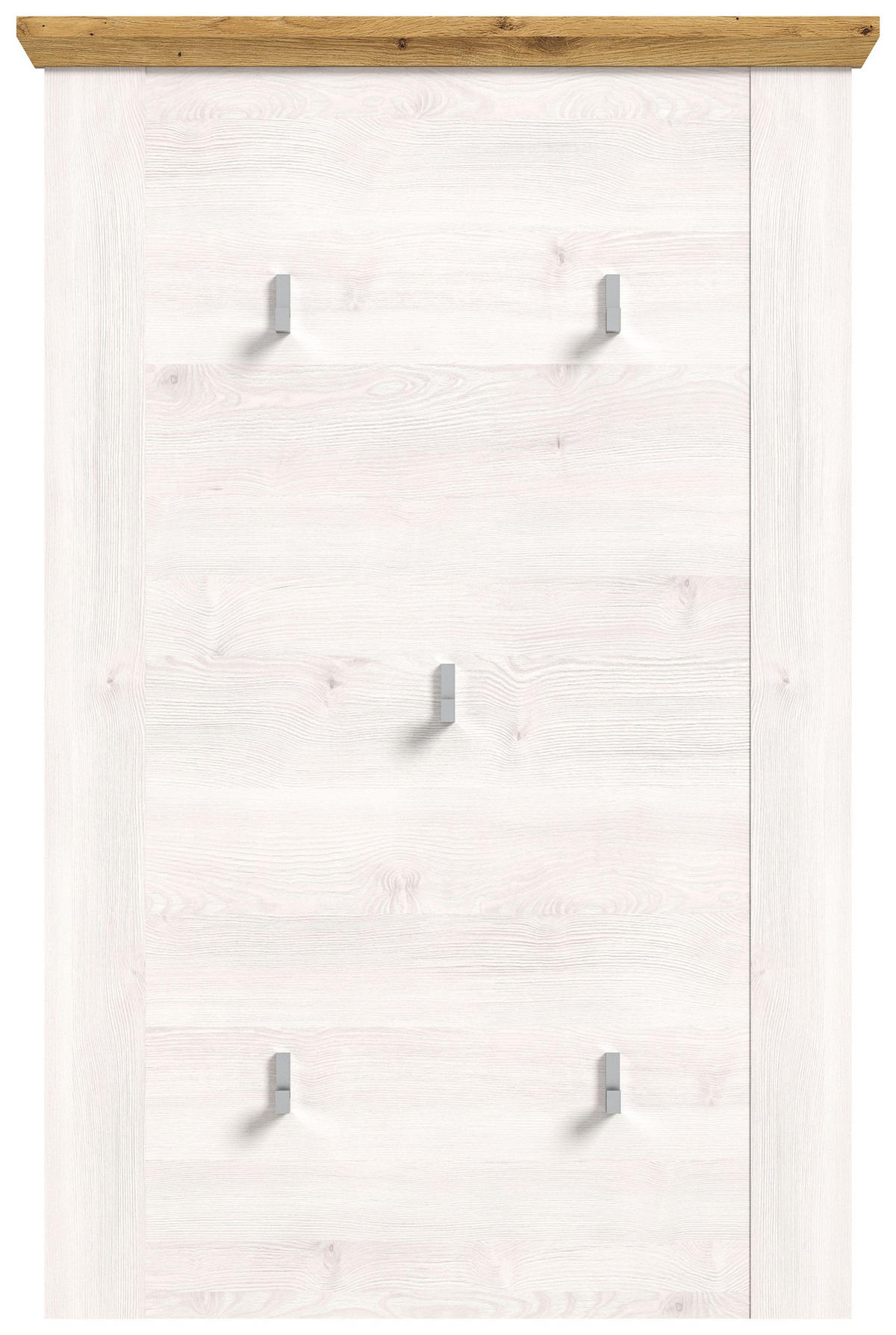 GARDEROBENPANEEL Verona Garderobe in Sibiu Lärche Nb. und Artisan Eiche Nb. B/H/T: 68x103x4 cm - Lärchefarben, Holzwerkstoff (68/103/4cm) - Homes & Jones