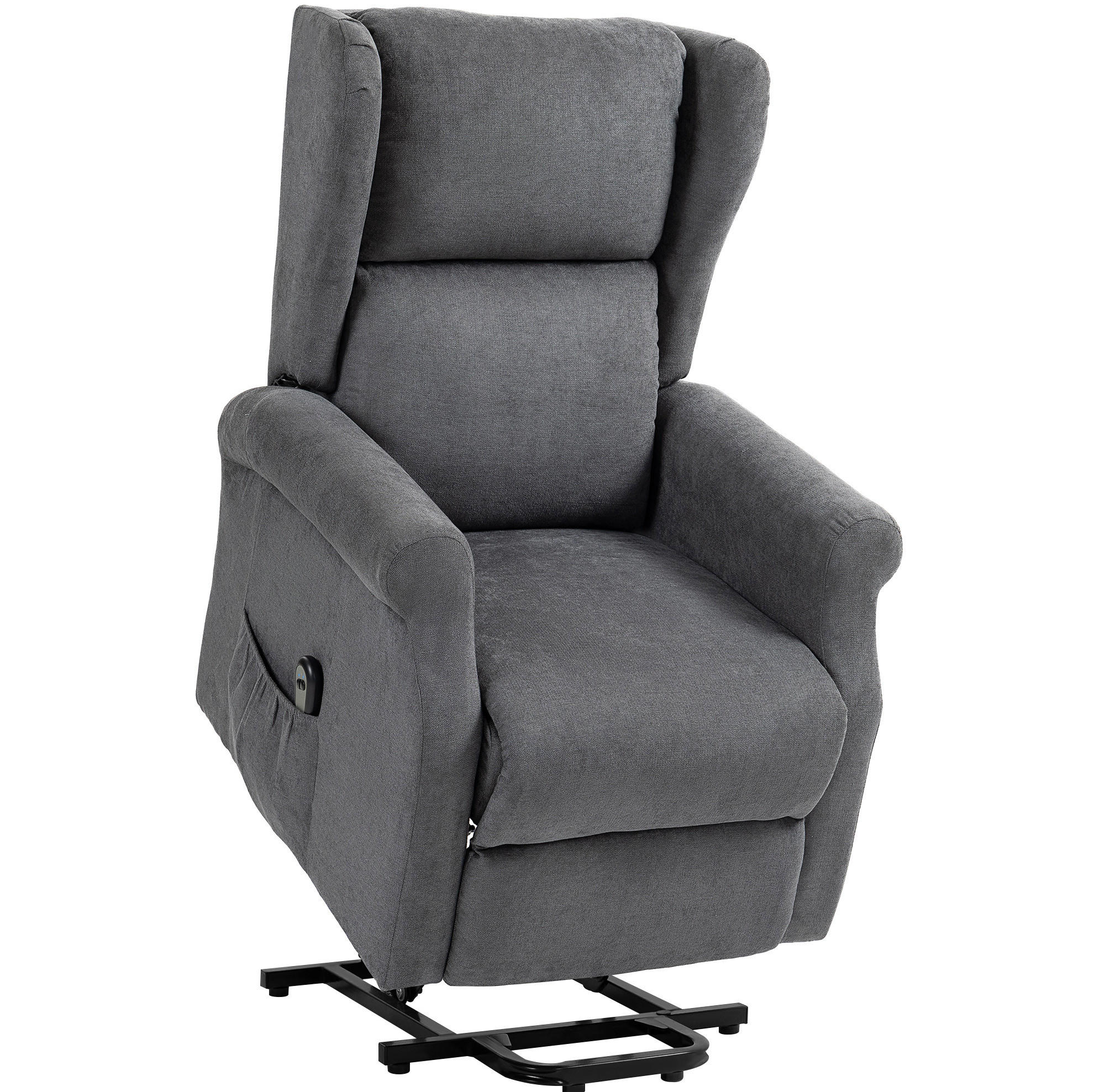 Ivmeu Fernsehsessel Dunkelgrau 74x111x94 cm