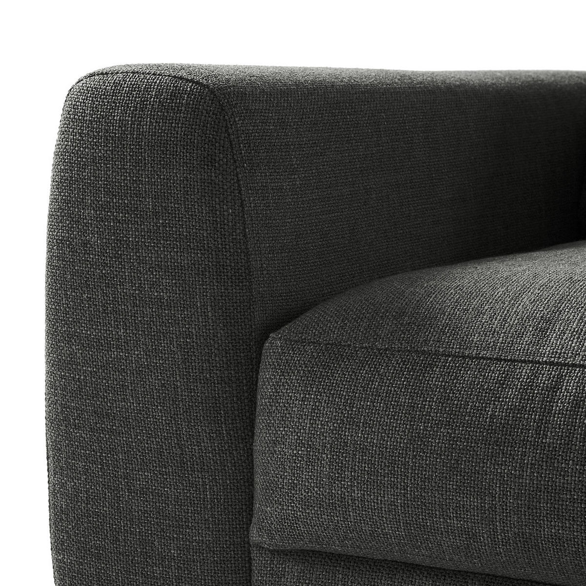 2-SITZER MODULSOFA - Grau, Textil (158/74/117cm) - home24