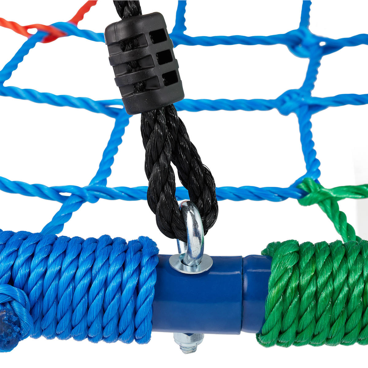 GUNGA flerfärgad bo stål höjdjusterbar - Multicolor, Plast/Metall (101/162/101cm) - Relaxdays