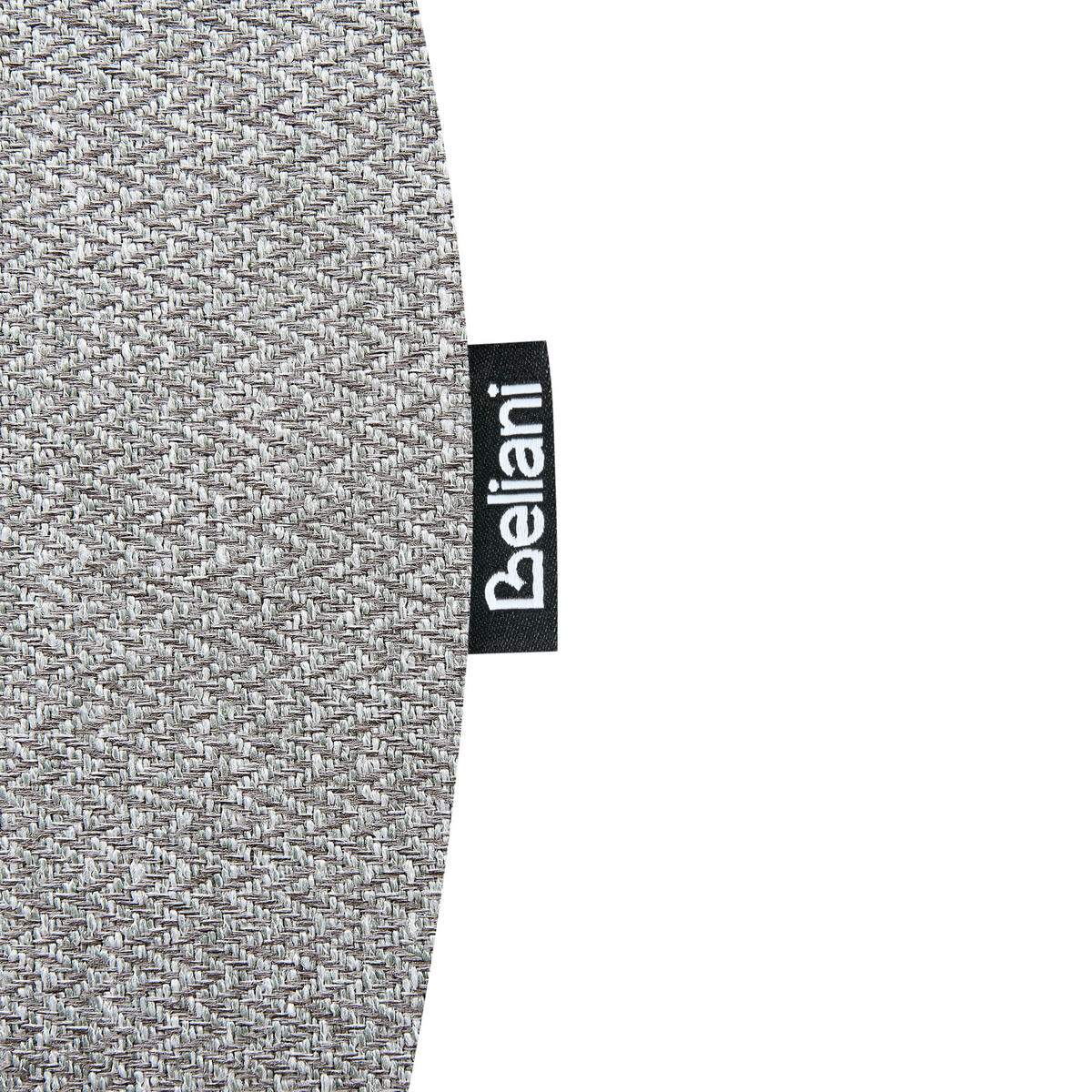 ÉTKEZŐSZÉK 2 darabos Szett Fa alapú anyag Sötét fa színű/Világosszürke Abee - sötétbarna, textil/fa (53/88/56cm) - Beliani