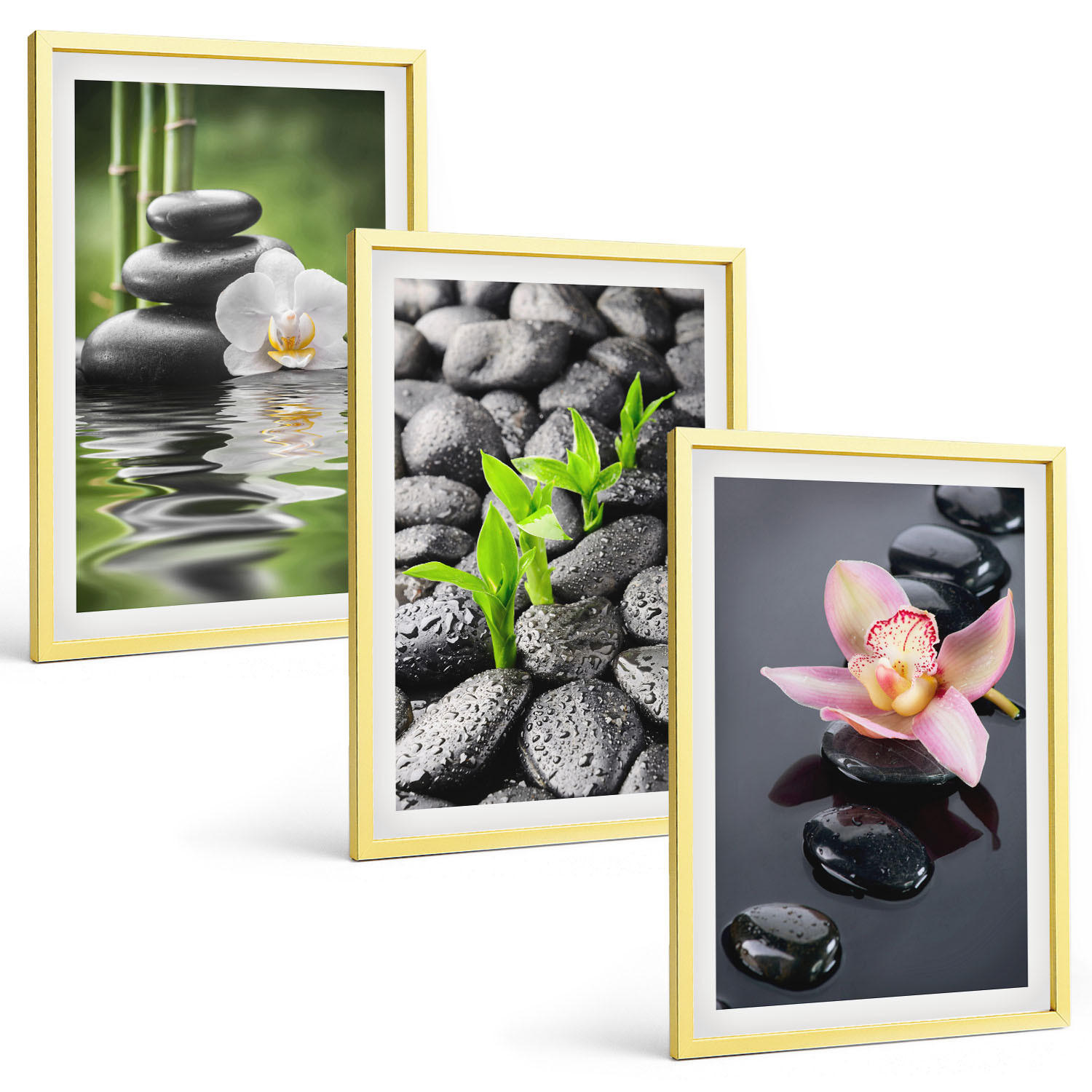 Tulup Bilder Gold 40x60 cm