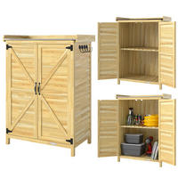 GERÄTESCHUPPEN DE-17620 Naturholz - Naturfarben, Holz (71.5/95/39cm) - ComfortXL