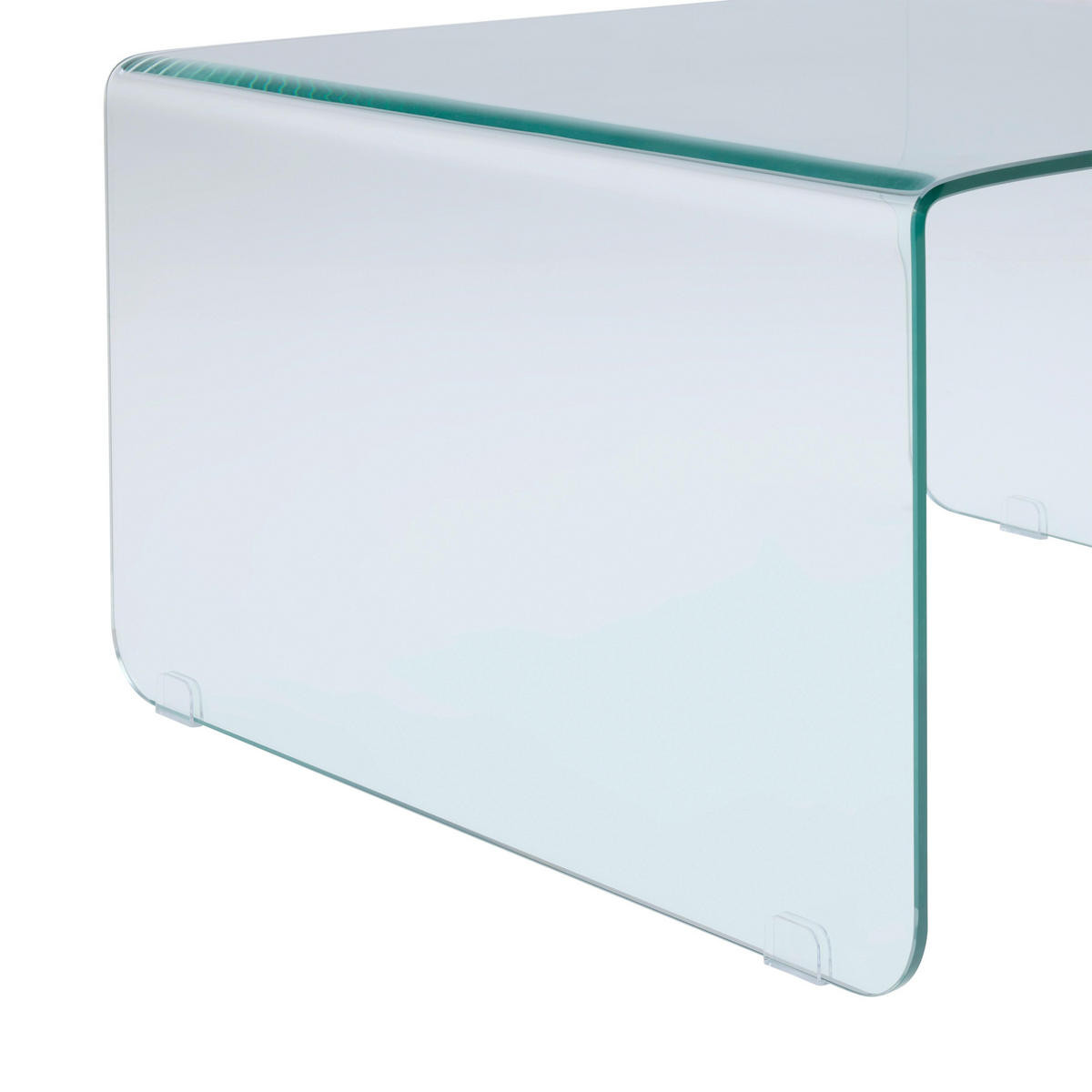 COUCHTISCH Wing Klar - Klar, Glas (70/70/40cm) - Mömax