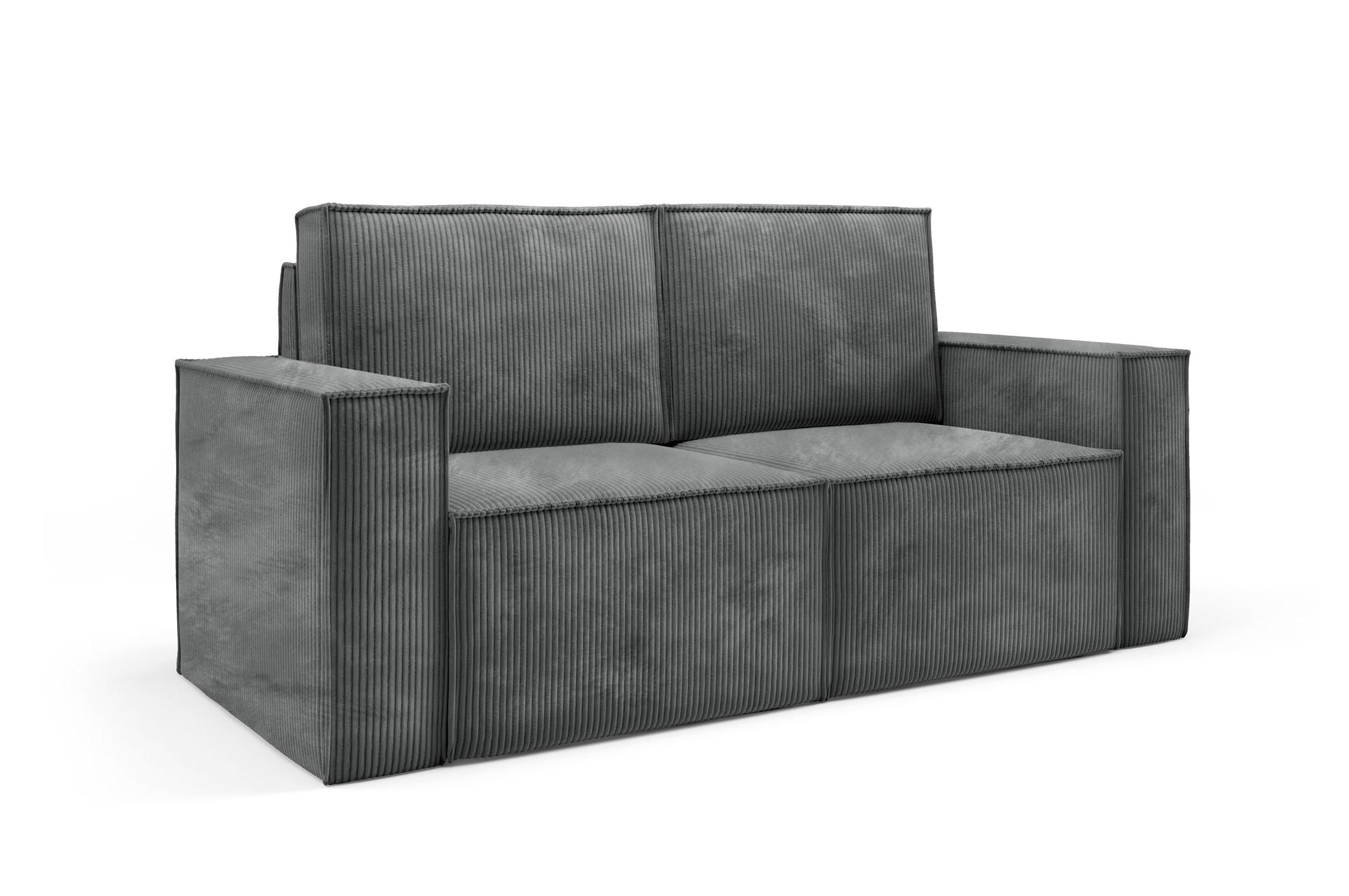 Bettso Sofa Dunkelgrau 178x93x82 cm